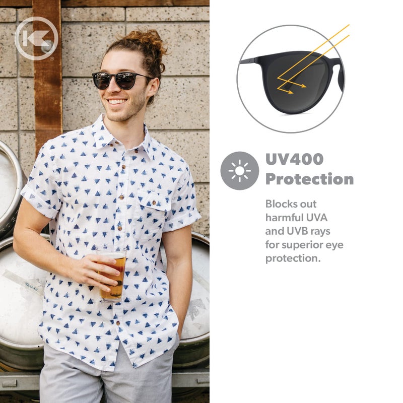 Knockaround Mary Janes Polarized Sunglasses for Women & Men - Round Sunglasses - UV400 Protection - Image 3